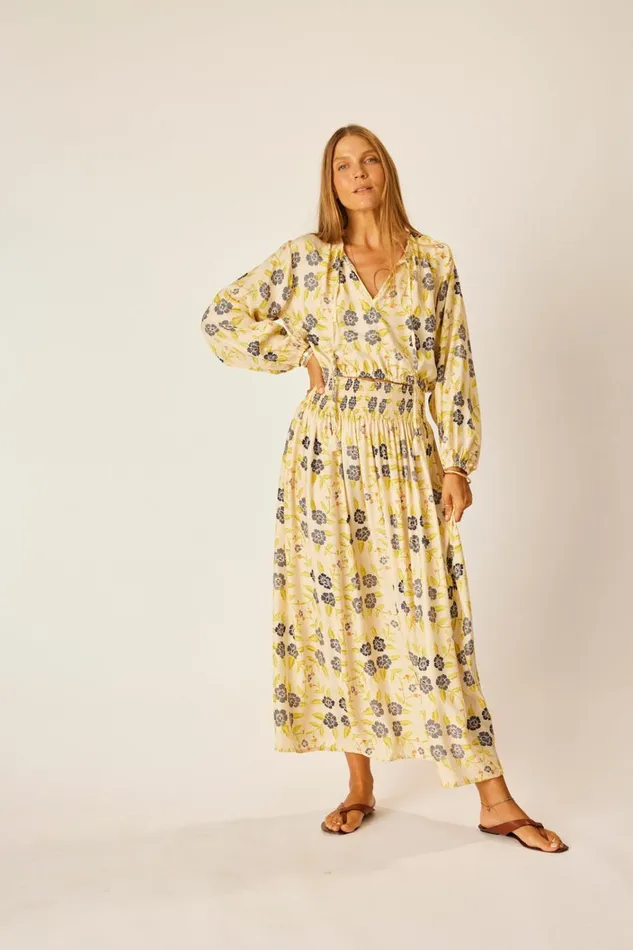 Women Natalie Martin Bottoms Bella Skirt Prairie Indigo