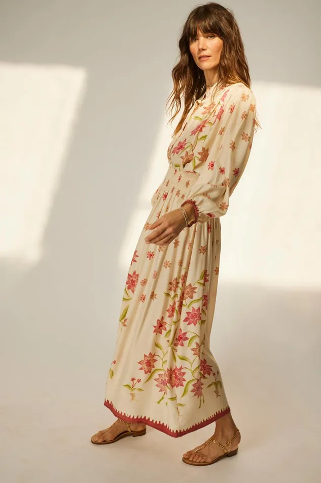 Women Natalie Martin Bottoms Bella Skirt Starflower Cream
