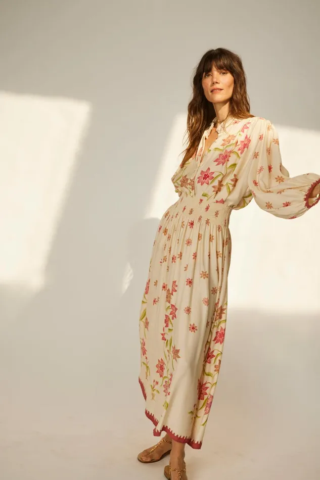 Women Natalie Martin Bottoms Bella Skirt Starflower Cream