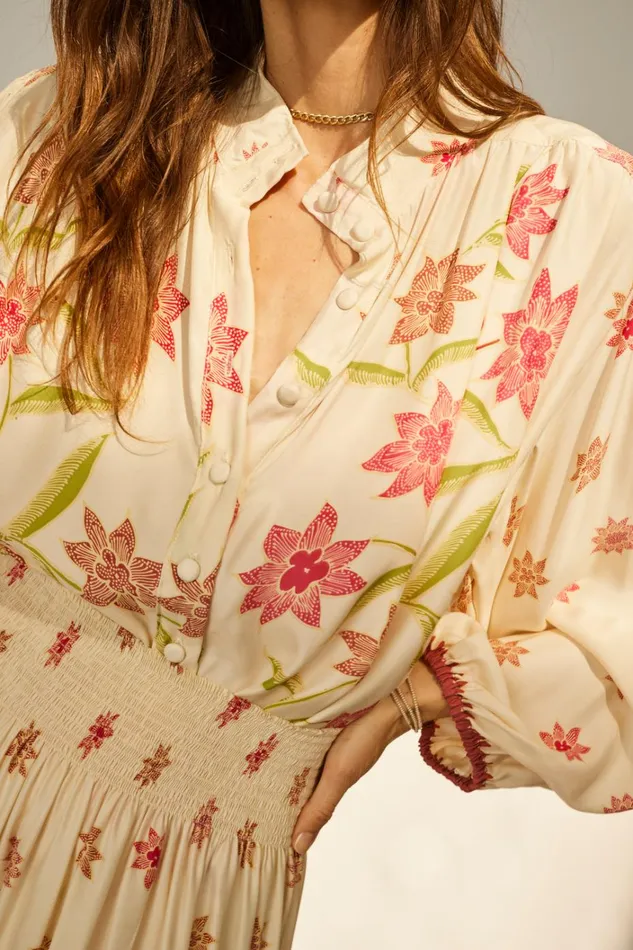Women Natalie Martin Bottoms Bella Skirt Starflower Cream