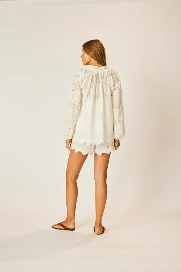 Women Natalie Martin Bottoms Jasper Short Geranium Milk