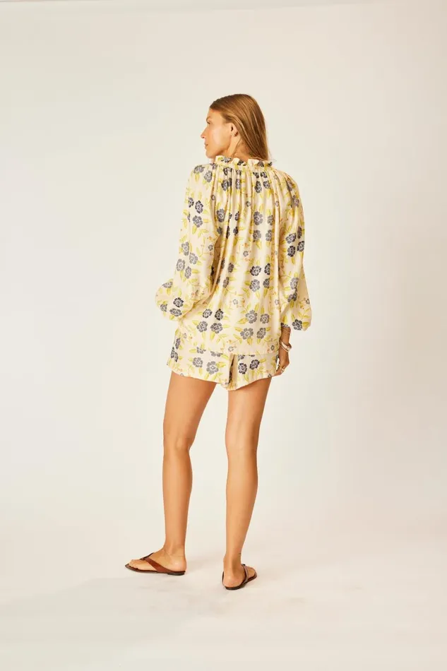 Women Natalie Martin Bottoms Jasper Short Prairie Indigo