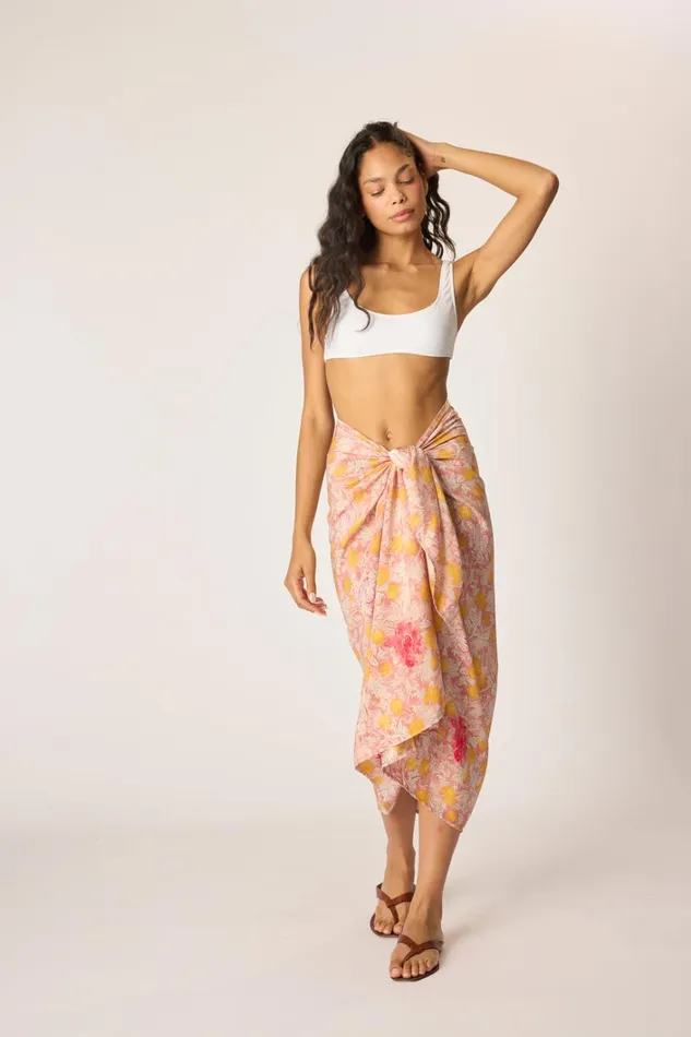 Women Natalie Martin Bottoms Sarong Lehua Sunset