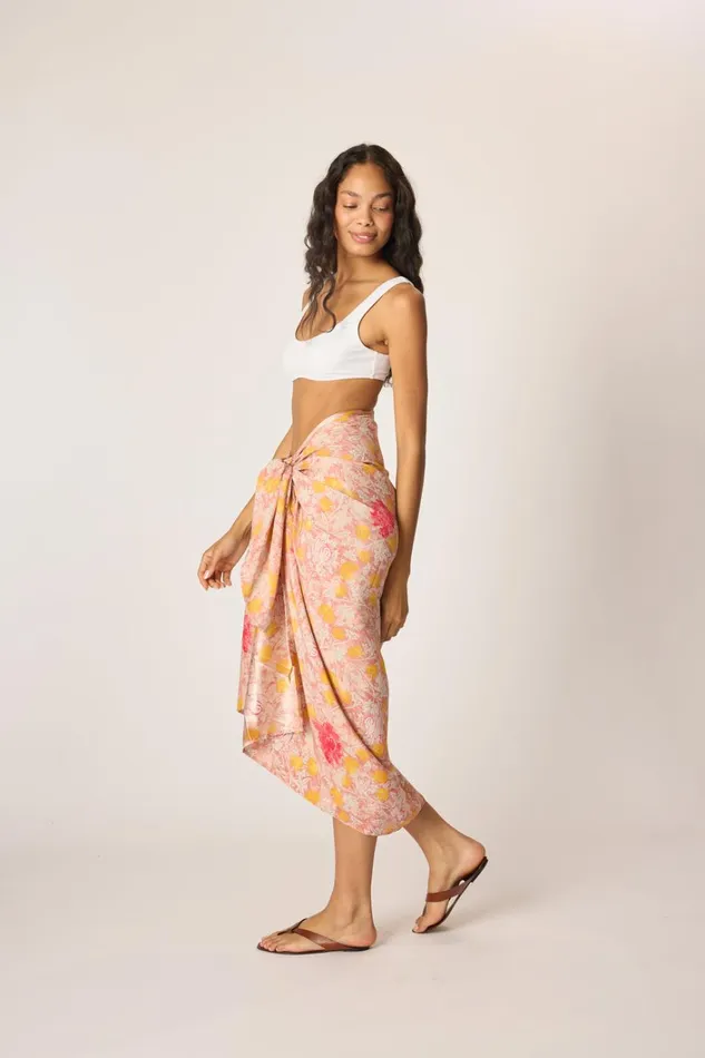 Women Natalie Martin Bottoms Sarong Lehua Sunset Women Natalie Martin Bottoms Sarong Lehua Sunset