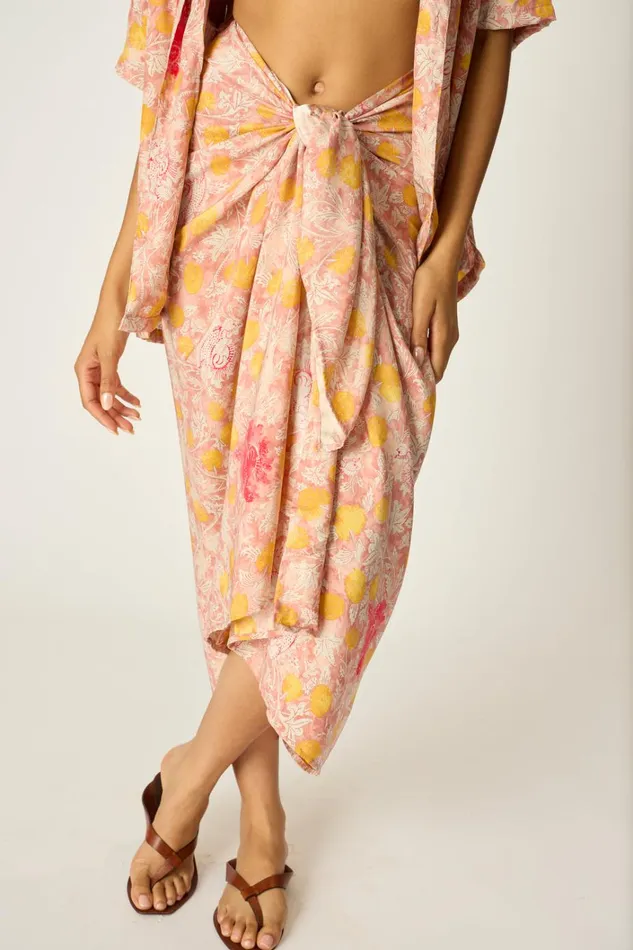Women Natalie Martin Bottoms Sarong Lehua Sunset Women Natalie Martin Bottoms Sarong Lehua Sunset