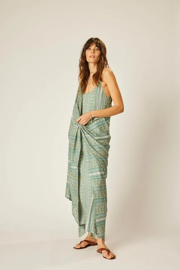 Women Natalie Martin Bottoms Sarong Paisley Stripe Pool Women Natalie Martin Bottoms Sarong Paisley Stripe Pool