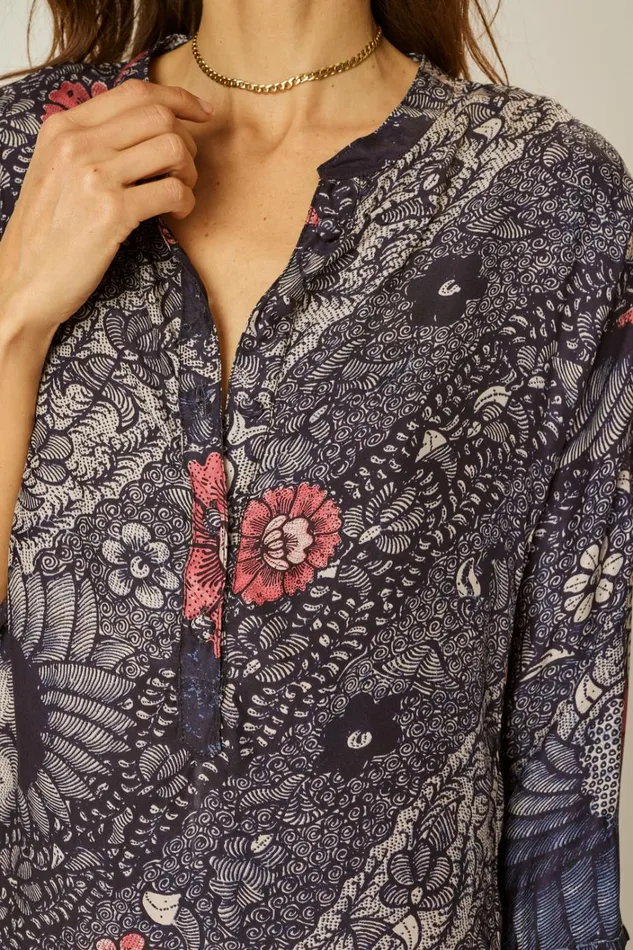 Women Natalie Martin CoverUps Isobel Dress Peacock Ink