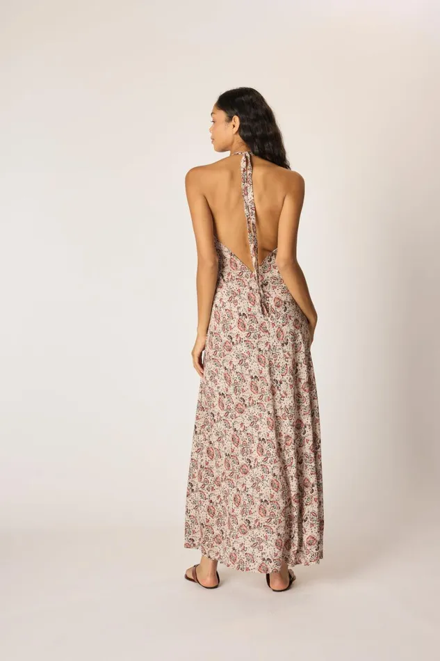 Women Natalie Martin CoverUps Lola Dress Heirloom Rose