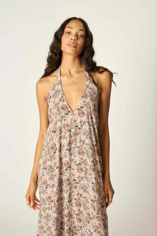 Women Natalie Martin CoverUps Lola Dress Heirloom Rose