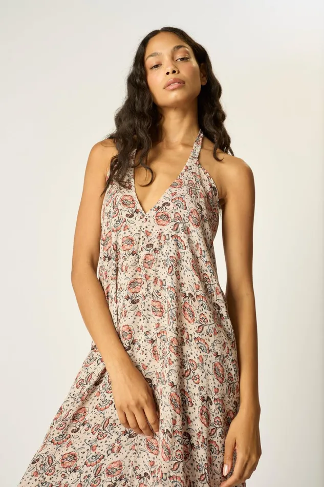Women Natalie Martin CoverUps Lola Dress Heirloom Rose