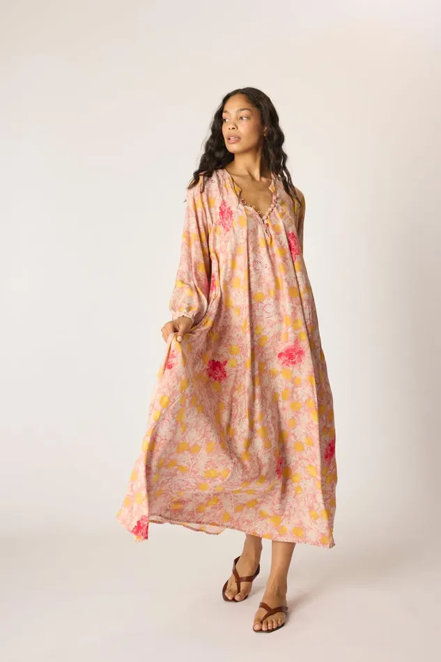 Women Natalie Martin Dresses Fiore Maxi Lehua Sunset