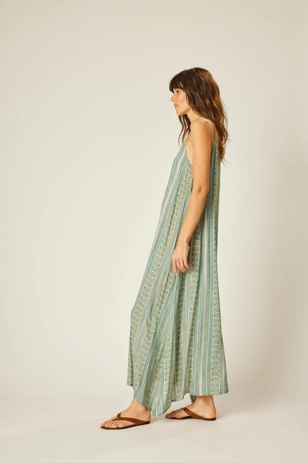 Women Natalie Martin Dresses Heather Maxi Paisley Stripe Pool