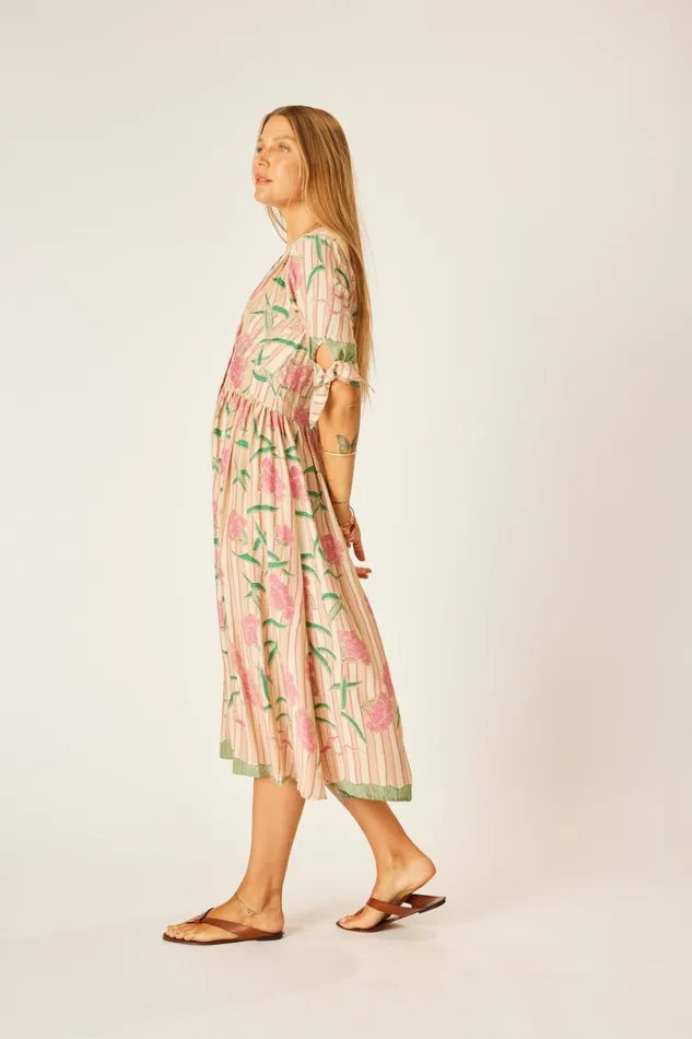 Women Natalie Martin Dresses Layla Dress Chamomile Rose