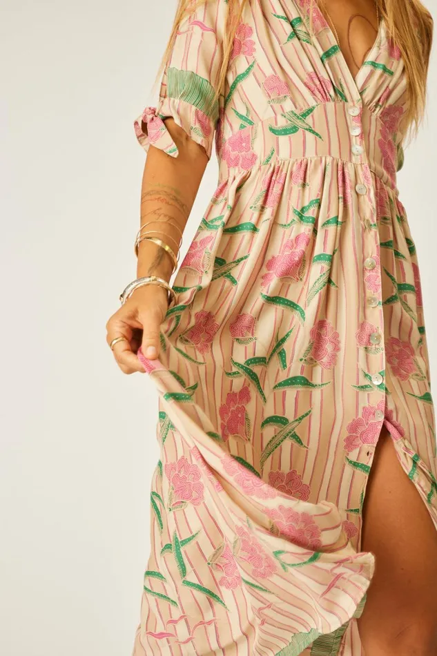 Women Natalie Martin Dresses Layla Dress Chamomile Rose