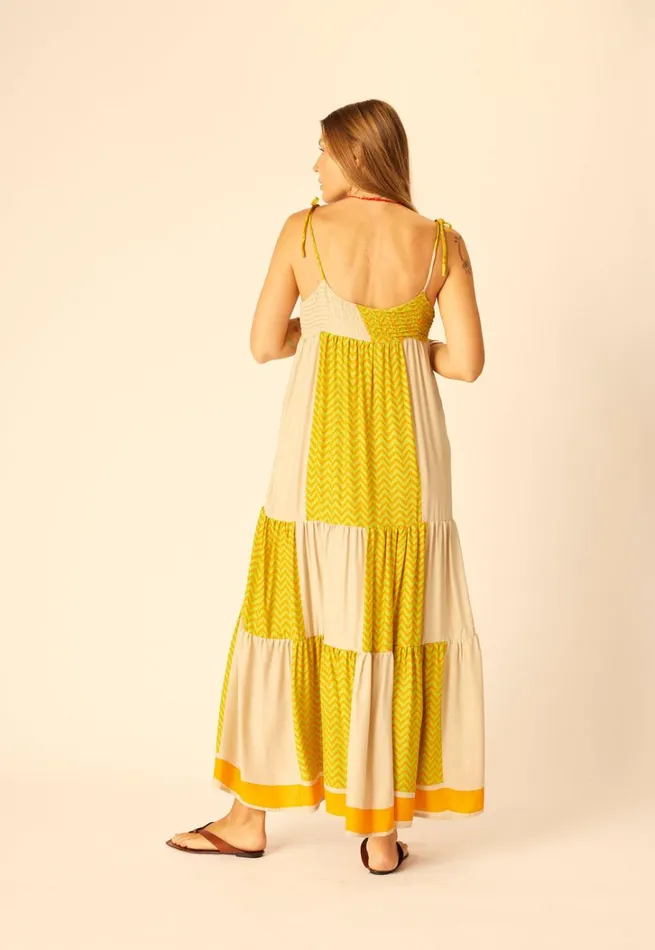 Women Natalie Martin Dresses Melanie Dress Block Zig Zag Aubergine