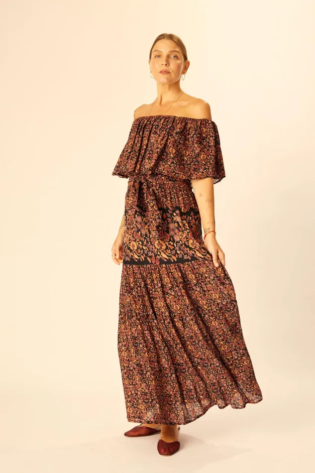 Women Natalie Martin Dresses Naomi Dress With Sash Petite Fleur Noire