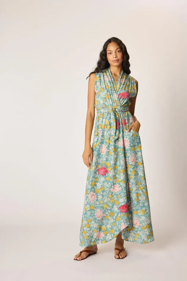 Women Natalie Martin Dresses Nico Sleeveless Maxi Lehua Sea