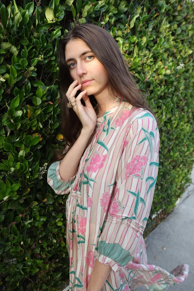 Women Natalie Martin Dresses Sammie Maxi Chamomile Rose