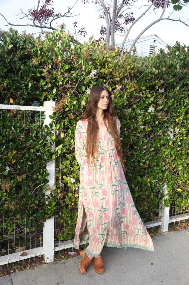 Women Natalie Martin Dresses Sammie Maxi Chamomile Rose
