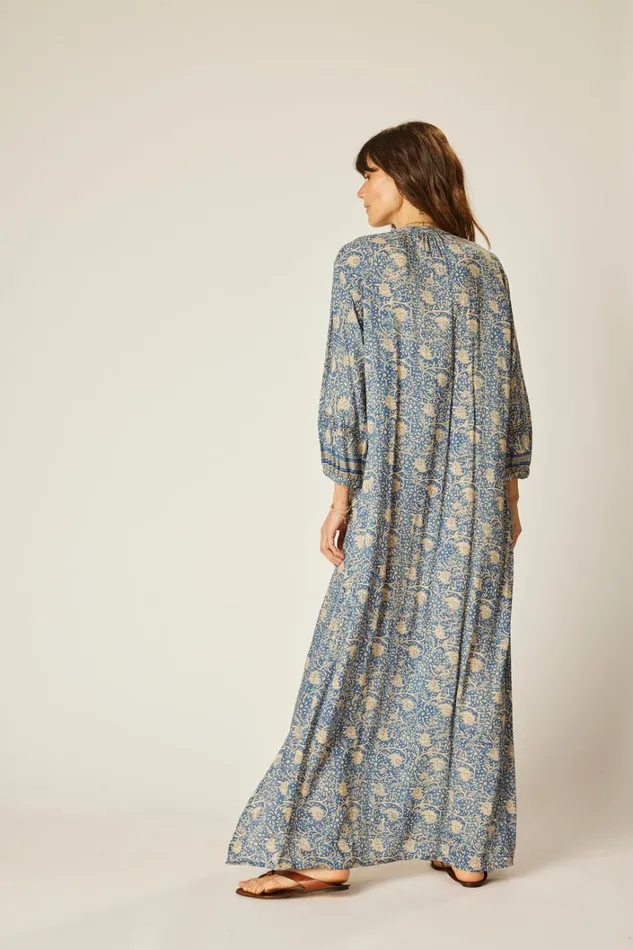 Women Natalie Martin Dresses Sammie Maxi Water Lily Blue