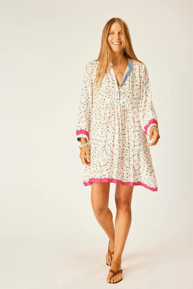 Women Natalie Martin Dresses Sammie Short Dress Pinwheel Cotton