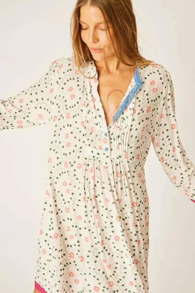 Women Natalie Martin Dresses Sammie Short Dress Pinwheel Cotton