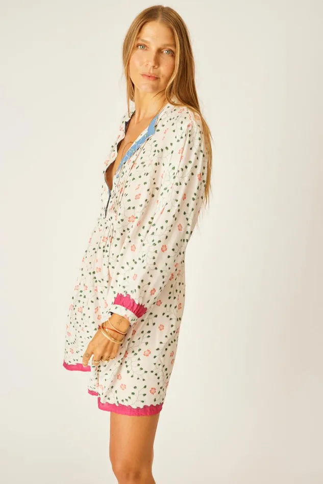 Women Natalie Martin Dresses Sammie Short Dress Pinwheel Cotton