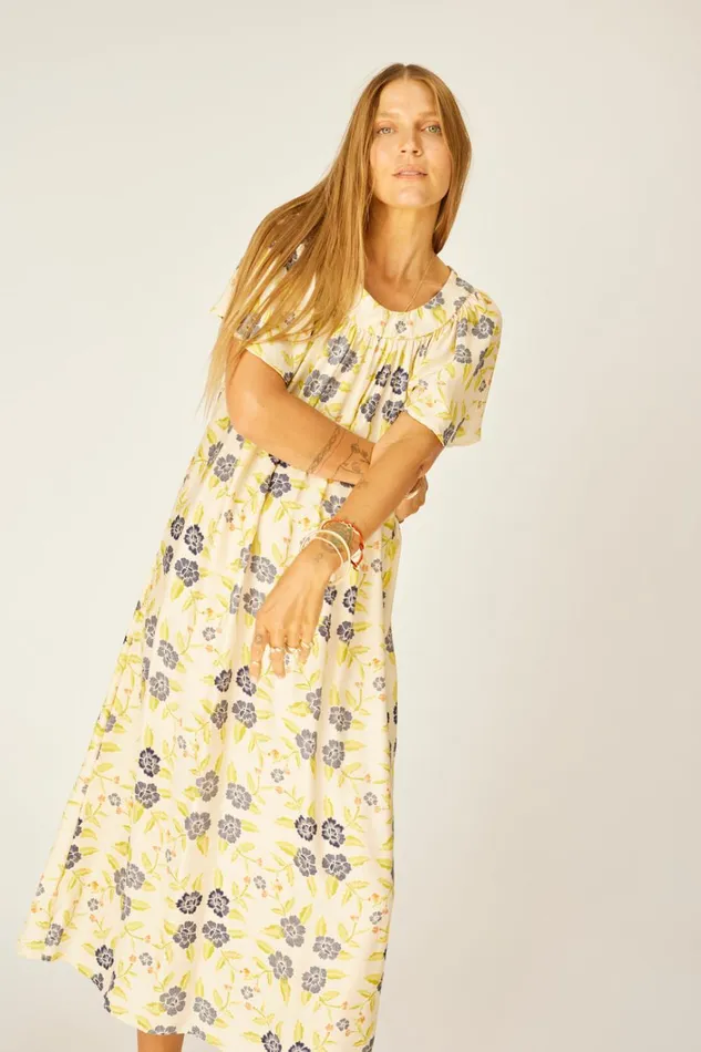 Women Natalie Martin Dresses Sienna Dress Prairie Indigo Women Natalie Martin Dresses Sienna Dress Prairie Indigo