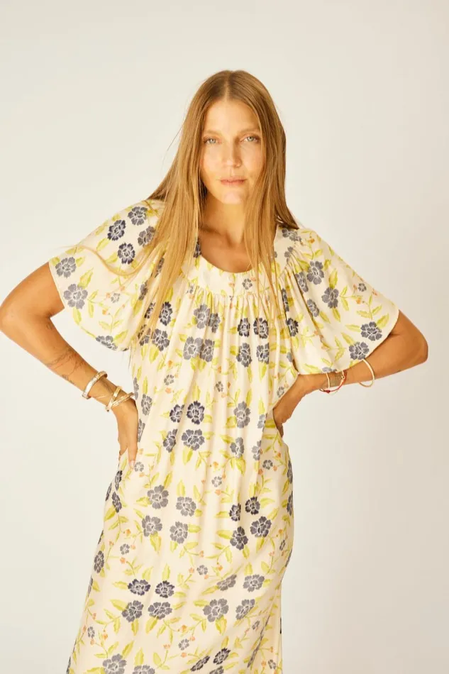 Women Natalie Martin Dresses Sienna Dress Prairie Indigo Women Natalie Martin Dresses Sienna Dress Prairie Indigo