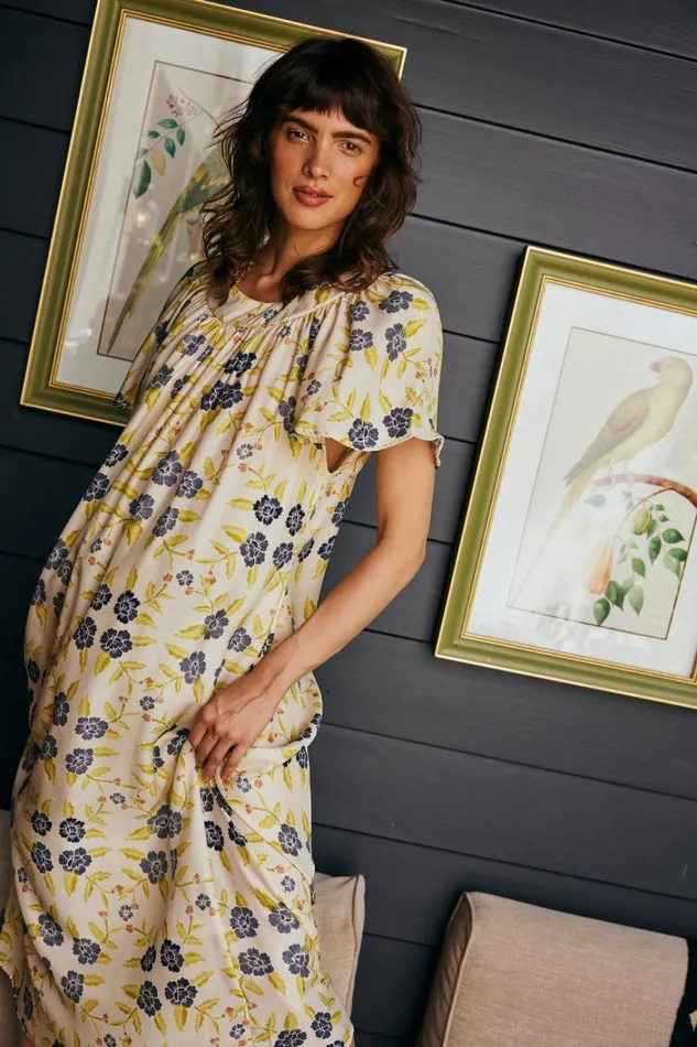 Women Natalie Martin Dresses Sienna Dress Prairie Indigo Women Natalie Martin Dresses Sienna Dress Prairie Indigo