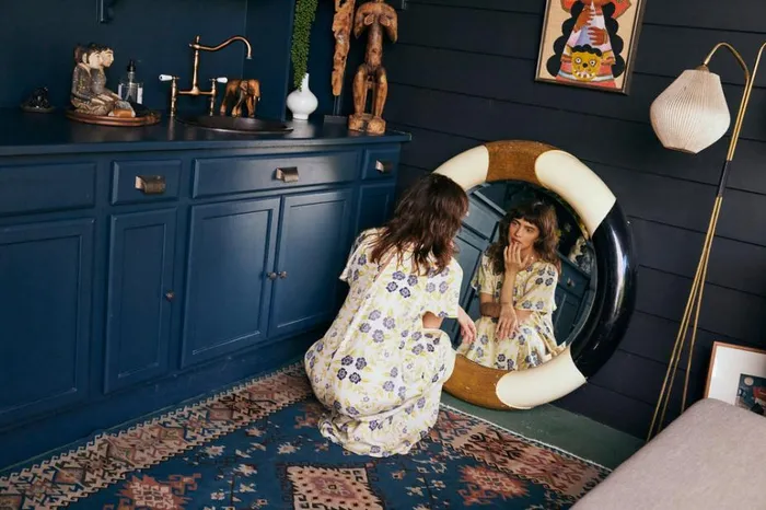 Women Natalie Martin Dresses Sienna Dress Prairie Indigo Women Natalie Martin Dresses Sienna Dress Prairie Indigo