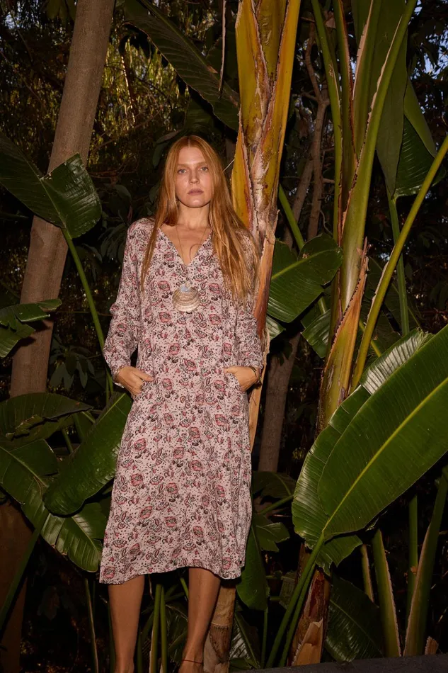 Women Natalie Martin Dresses Valerie Dress Heirloom Rose
