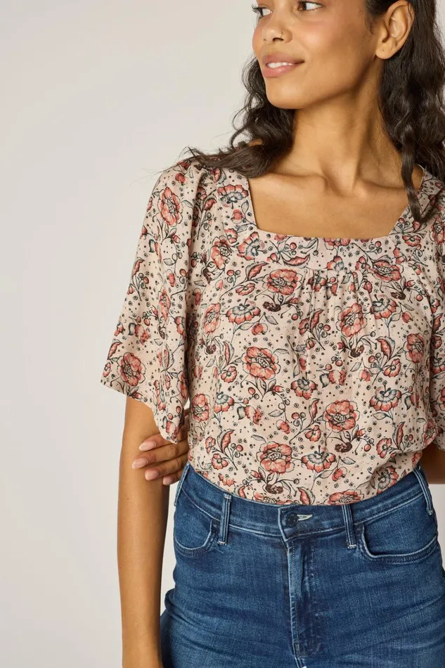 Women Natalie Martin Tops Nikki Top Heirloom Rose Women Natalie Martin Tops Nikki Top Heirloom Rose