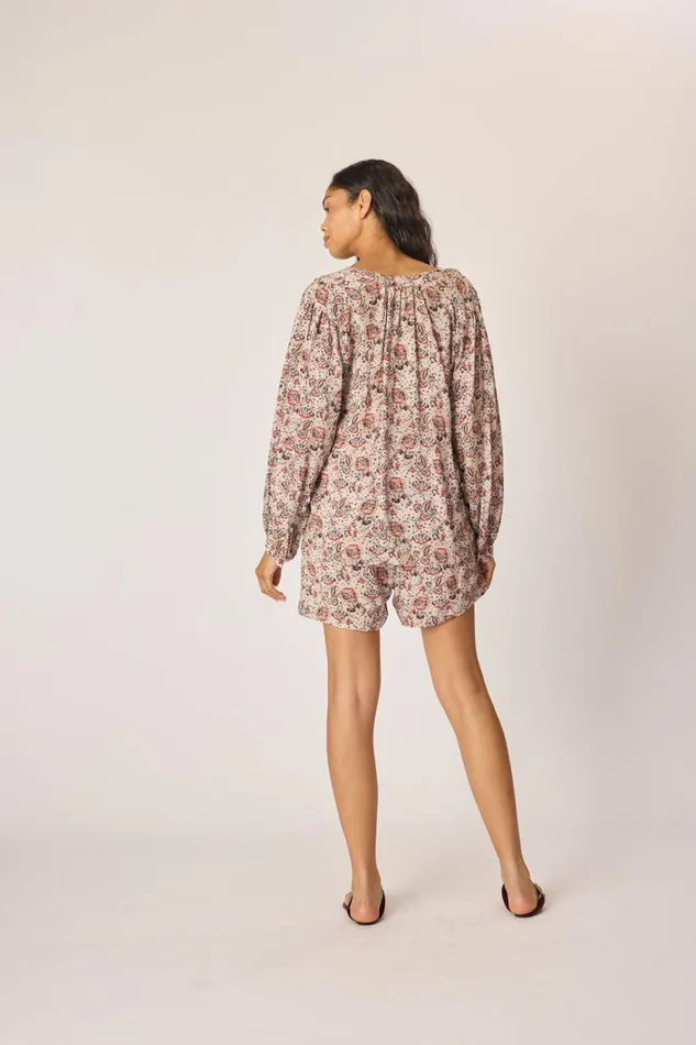 Women Natalie Martin Tops Tolan Shirt Heirloom Rose