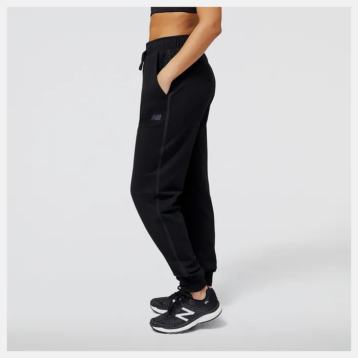 Women New Balance Q Speed Jogger BLACK Pants and Leggings Women New Balance Q Speed Jogger BLACK Pants and Leggings