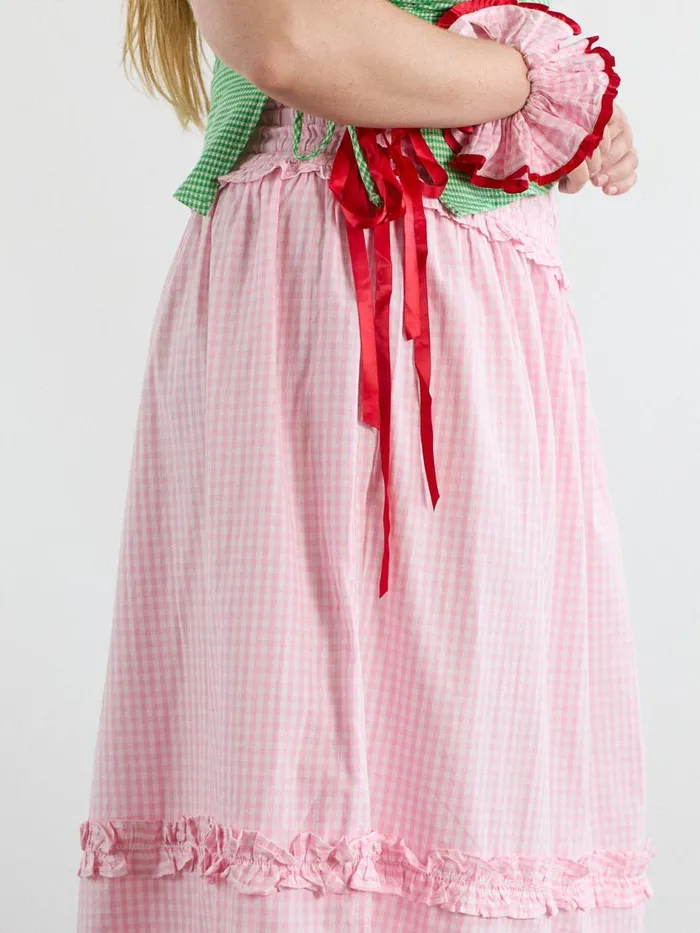 Women Olivia Ruffle Skirt Pink Lisa Says Gah Skirts
