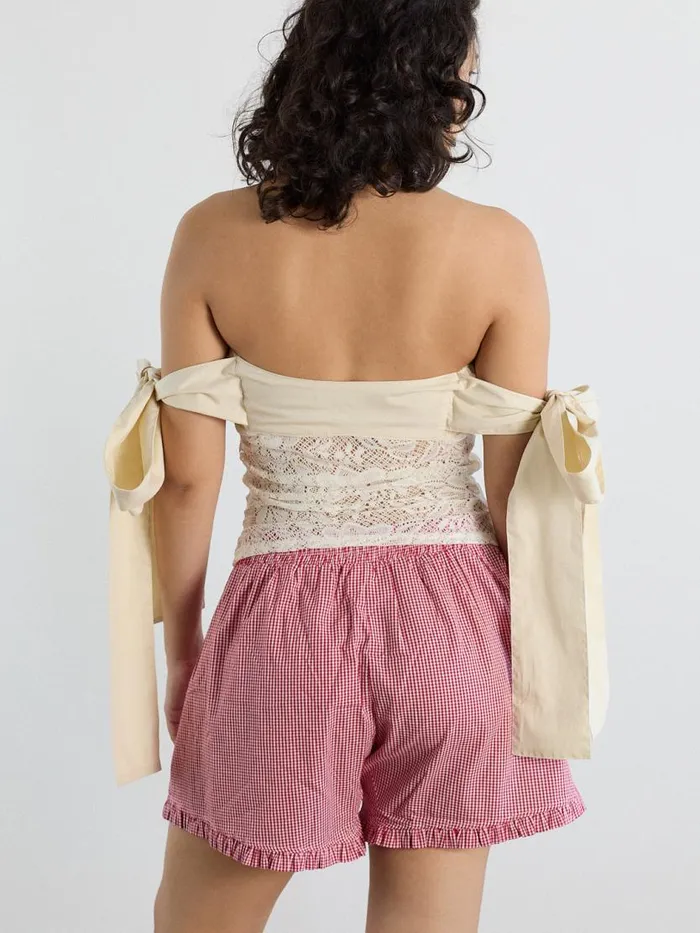 Women Open Wings Top Ivory Lisa Says Gah Sleeveless Tops