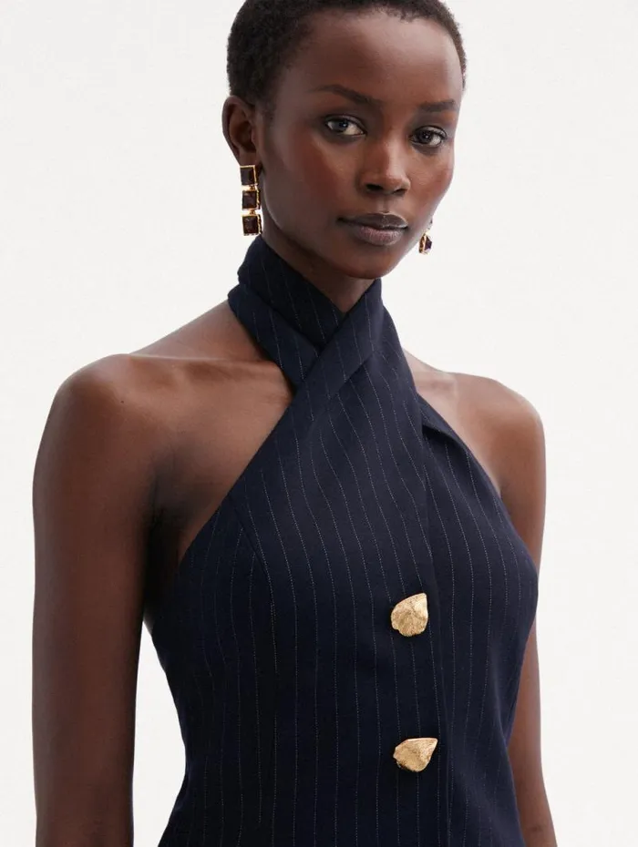 Women Oscar De La Renta Earrings Large Stone Tennis Earrings Smoky Quartz Women Oscar De La Renta Earrings Large Stone Tennis Earrings Smoky Quartz