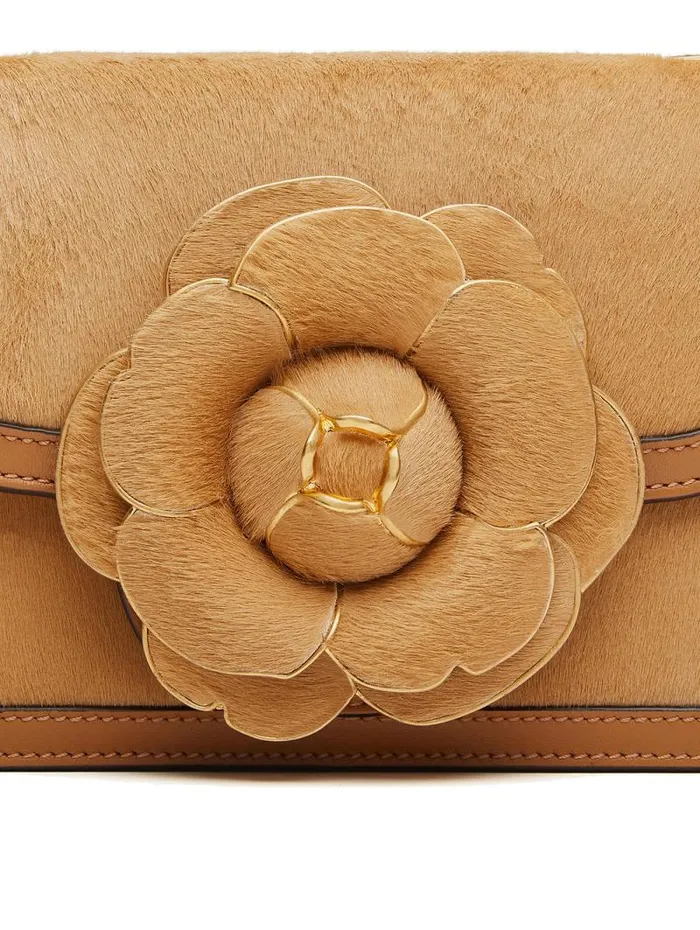 Women Oscar De La Renta Handbags Haircalf TRO Bag Nude Women Oscar De La Renta Handbags Haircalf TRO Bag Nude