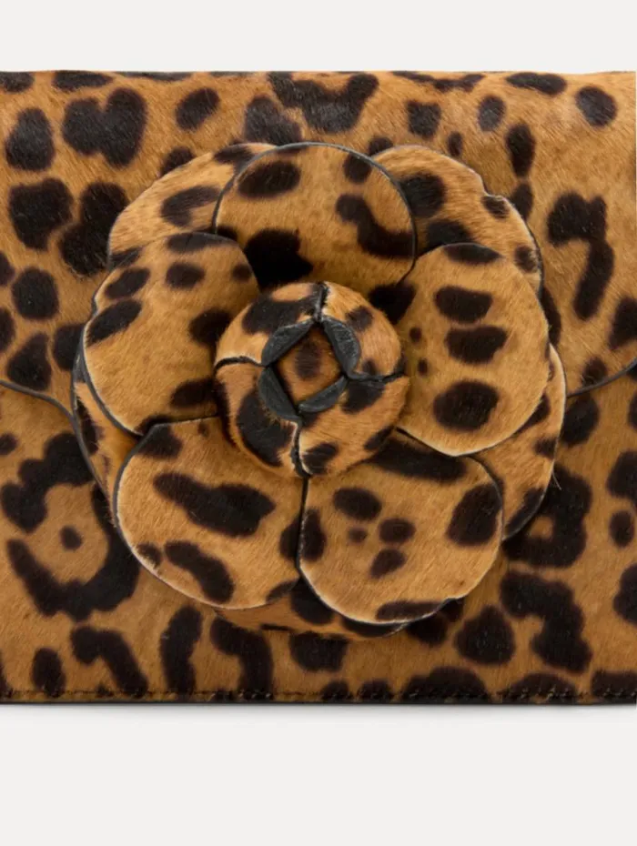 Women Oscar De La Renta Handbags Jaguar Printed Haircalf Mini TRO Bag Animal Women Oscar De La Renta Handbags Jaguar Printed Haircalf Mini TRO Bag Animal