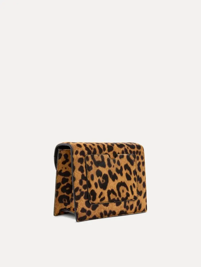 Women Oscar De La Renta Handbags Jaguar Printed Haircalf Mini TRO Bag Animal Women Oscar De La Renta Handbags Jaguar Printed Haircalf Mini TRO Bag Animal