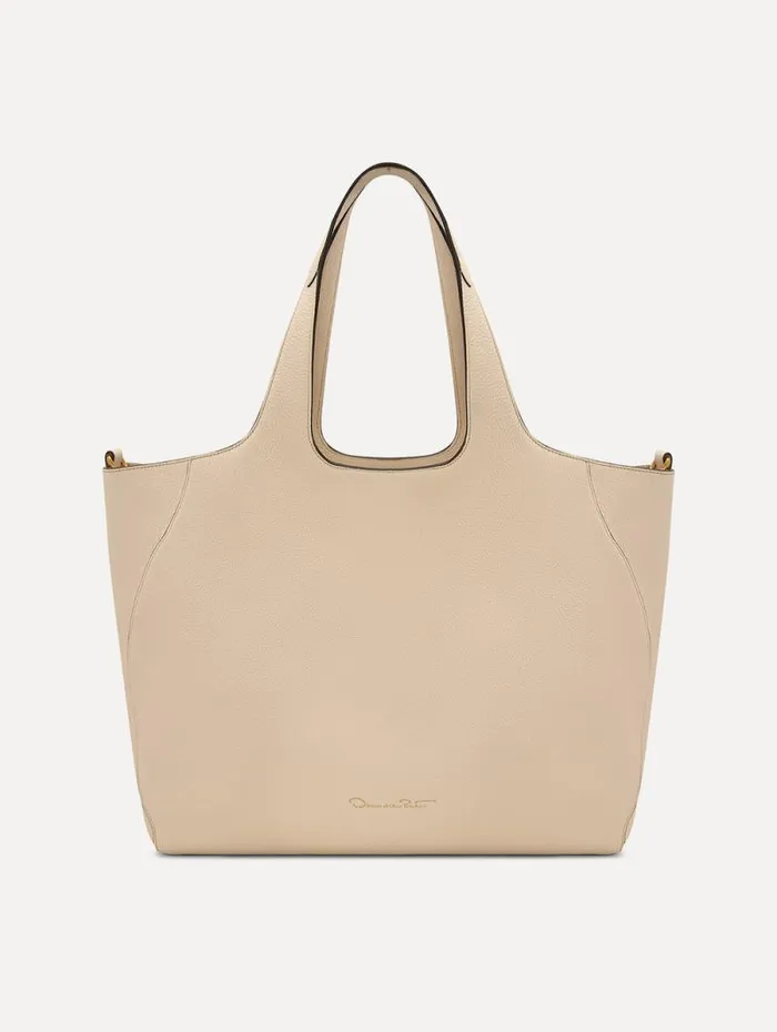 Women Oscar De La Renta Signature Handbags The LaserCut Orchid Topaz Ivory Women Oscar De La Renta Signature Handbags The LaserCut Orchid Topaz Ivory