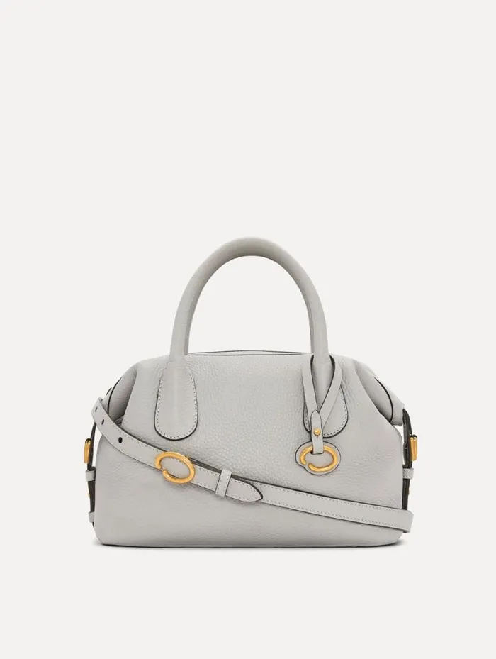 Women Oscar De La Renta Signature Handbags The Mini Dahlia Grigio Perla