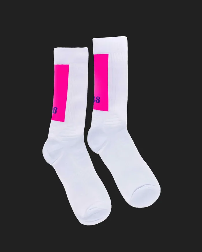 Women P448 Socks WhitePink Accessories Women P448 Socks WhitePink Accessories