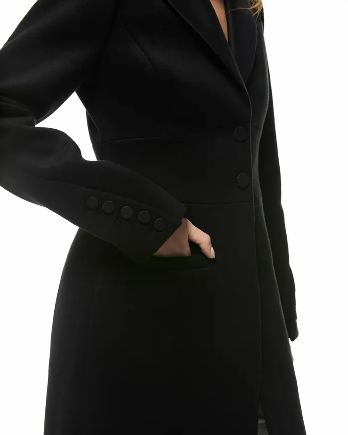 Women PAIGE 20th Anniversary Capsule Queens Coat 8211 Black Jackets and Coats