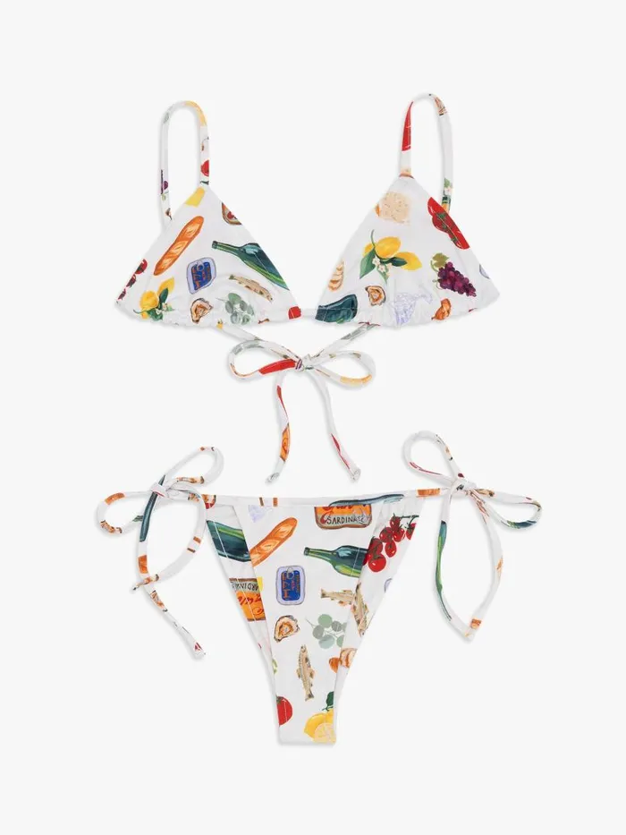 Women Pamela Two Piece Italian Summer Ivory Lisa Says Gah Swim