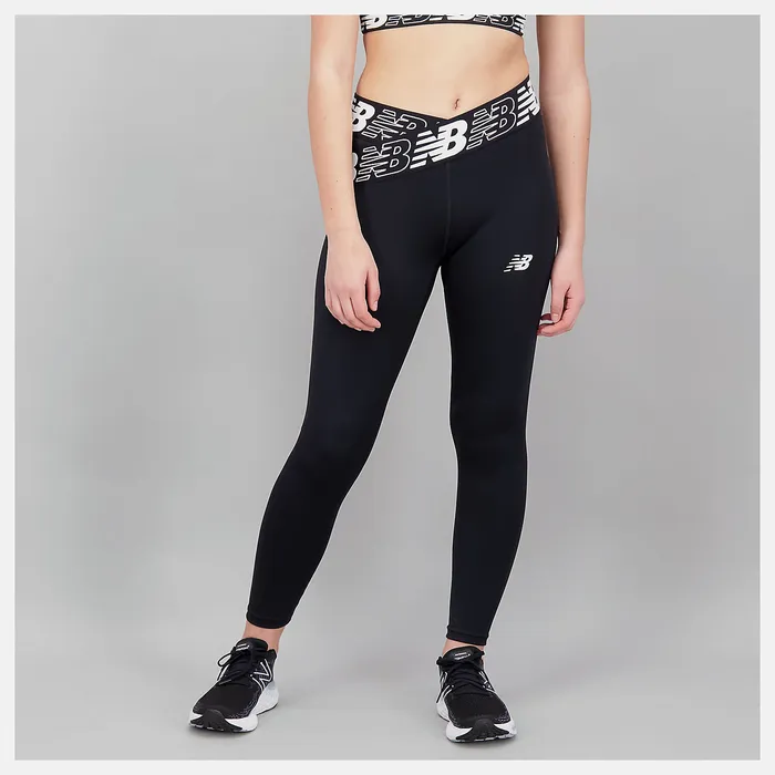Women Pants and Leggings New Balance Relentless Crossover High Rise 78 Tight BLACK Women Pants and Leggings New Balance Relentless Crossover High Rise 78 Tight BLACK