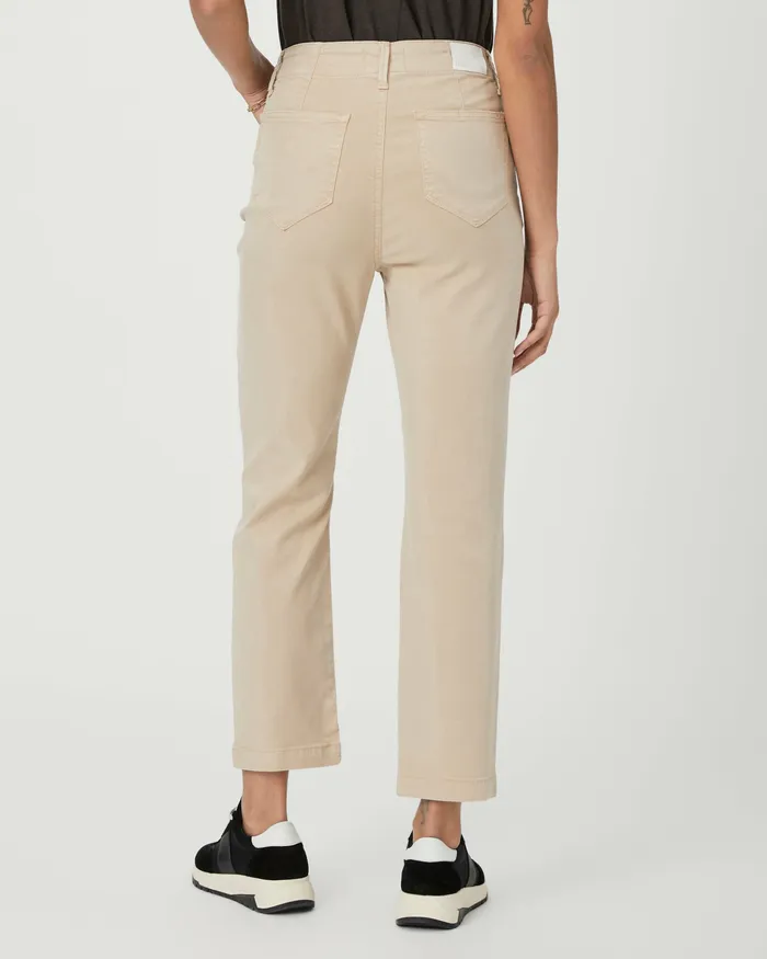 Women Pants PAIGE Drew Straight Pant 8211 Vintage Warm Sand
