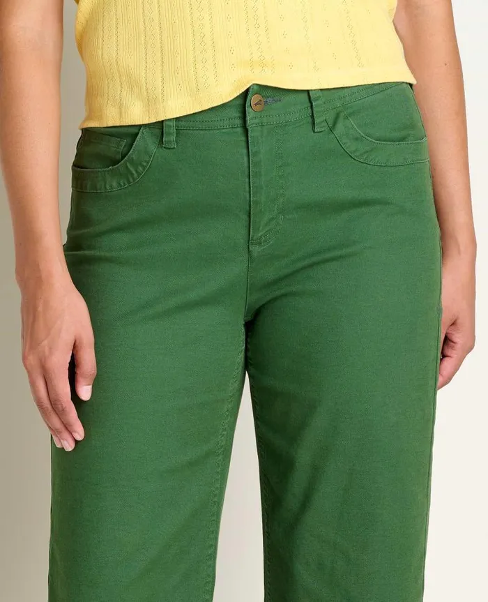 Women Pants Toad and Co Earthworks Wide Leg Pant Pasture