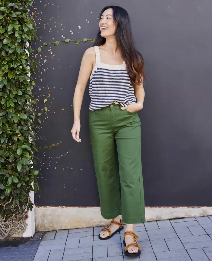 Women Pants Toad and Co Earthworks Wide Leg Pant Pasture